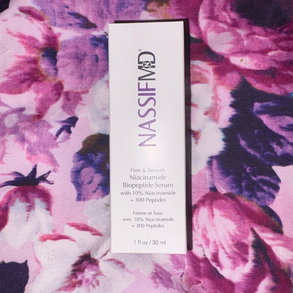 Nassif MD Firm & Smooth Niacinamide Biopeptide Serum 1 fl oz New In SEALED Box